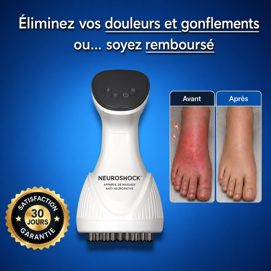 NeuroShock™ Appareil de Massage Anti-Neuropathie | Stoppe les douleurs nerveuses dès la première séance!