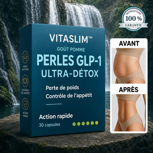 VitaSlim™ Perles GLP-1 Ultra-Détox | Élimine les toxines et fait perdre du poids en 10 minutes!