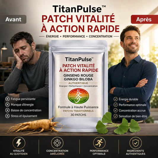 TitanPulse™ Patch Vitalité à Action Rapide | Retrouvez une érection en béton en 3 minutes !