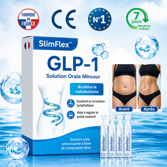 SlimFlex™ Solution Orale Minceur GLP-1 | Élimine le poids, améliore votre santé et soulage vos articulations en 10 minutes!