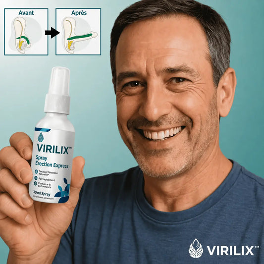 ViriliX™ Spray Érection Express | Retrouvez une érection d’acier en moins d’une minute, sans comprimés ni ordonnance !
