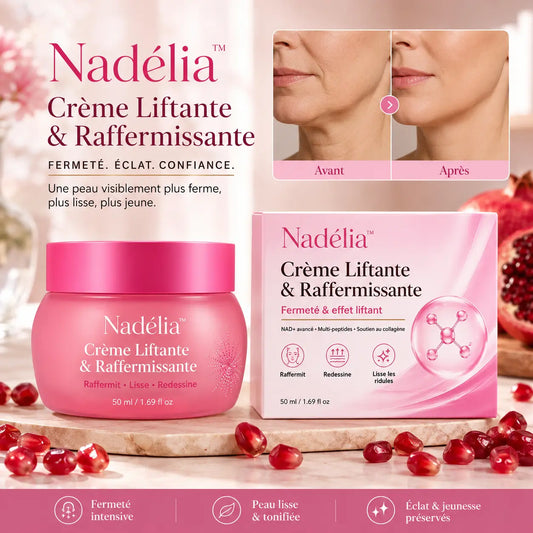 Nadélia™ Crème Liftante & Raffermissante | Raffermissez votre peau relâchée et lissez vos rides en 14 jours !