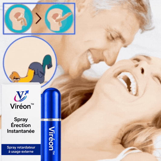 Viréon™ Spray Érection Instantanée | Dure comme de l’acier en 3 minutes, sans pilules ni attente !