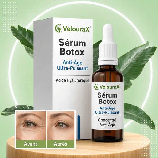 VelouraX™ Sérum Botox Anti-Âge Ultra-Puissant | Lisse 98 % des rides en 15h – Sans piqûre, sans chirurgie !