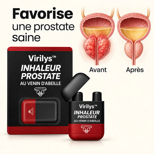 Virilys™ Inhaleur Prostate au Venin d’Abeille | Retrouvez une érection ferme et immédiate en 3 minutes !