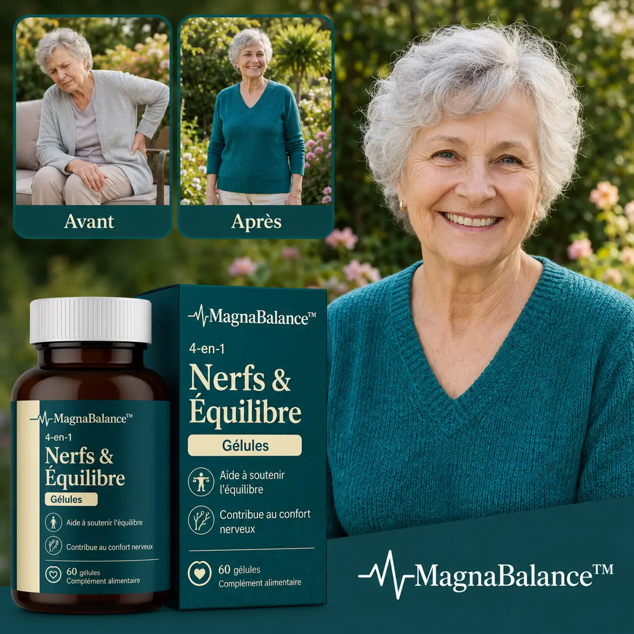 MagnaBalance™ Gélules Nerfs & Équilibre