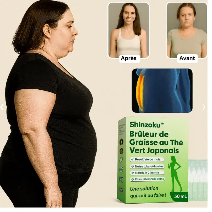 Kaïrova™ Brûleur de Graisse au Thé Vert Japonais | Perdez 5 kg de ventre en 7 jours sans bouger de votre canapé!