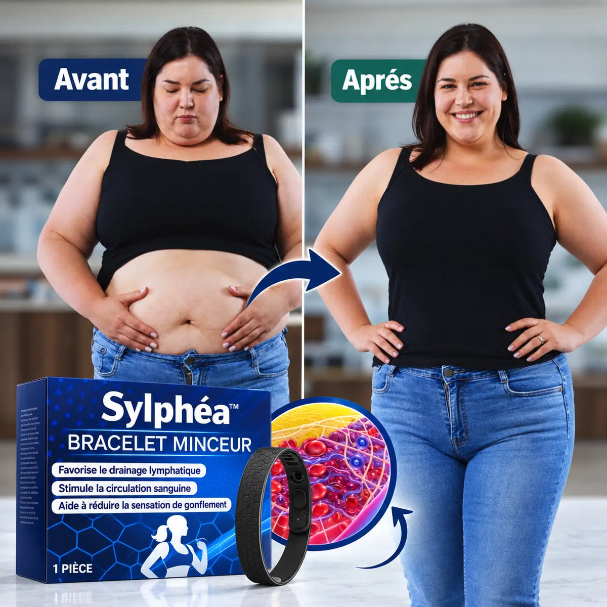Sylphéa™ Bracelet Minceur | Perdez jusqu’à 10 kg en seulement 3 semaines !