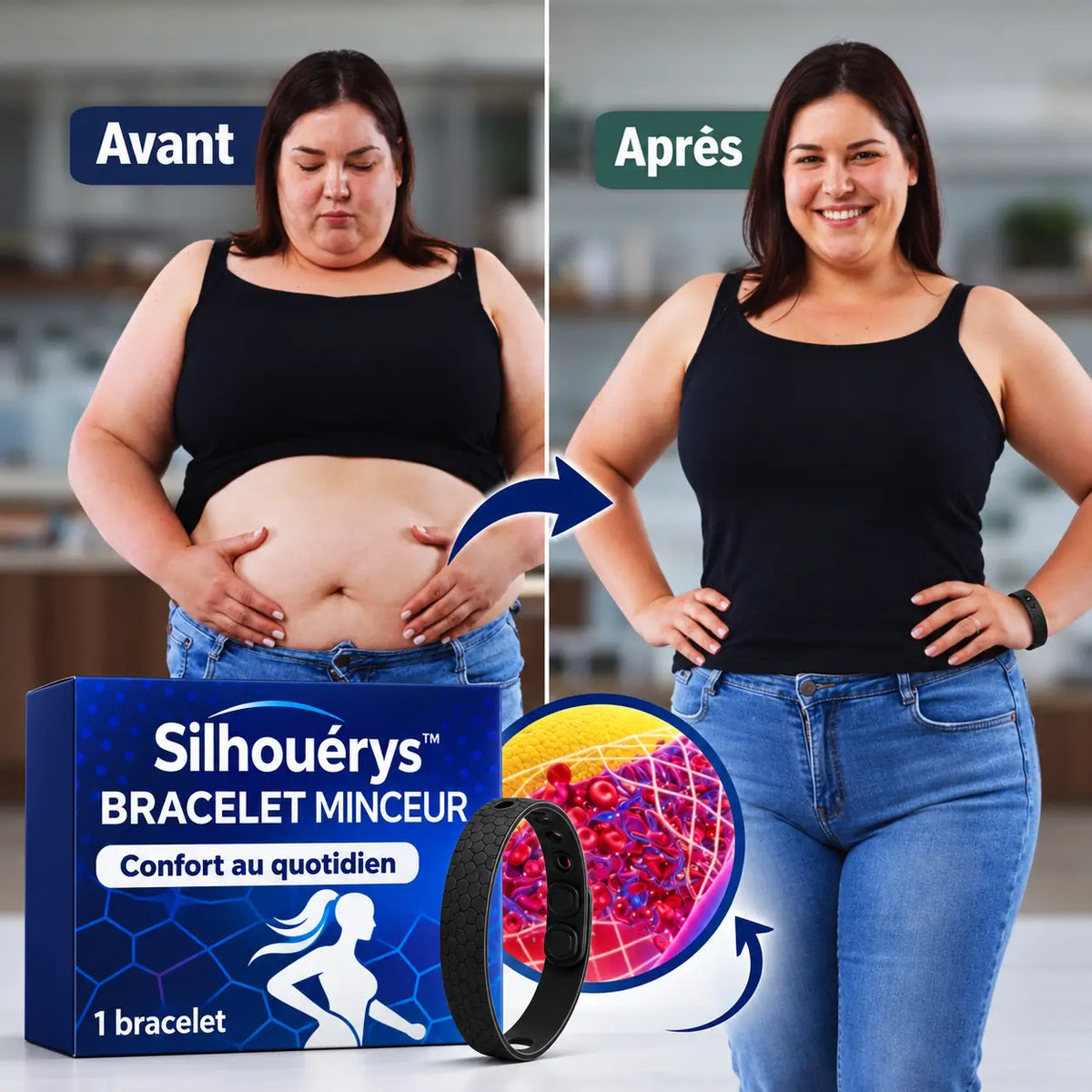 Silhouérys™ Bracelet Minceur | Perdez jusqu’à 10 kg en seulement 3 semaines !