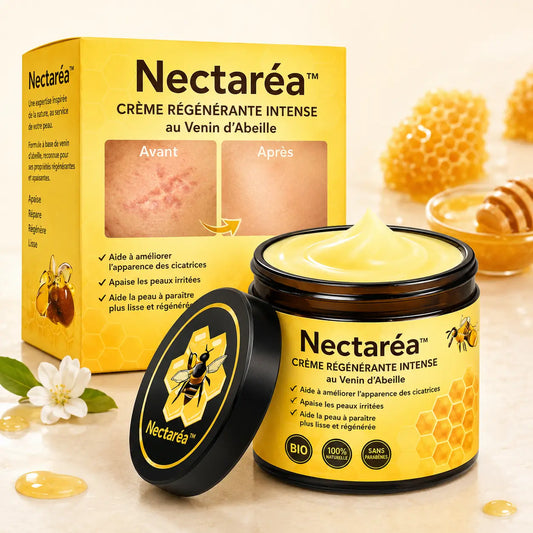 Nectaréa™ Crème Régénérante Intense | Répare et raffermit votre peau en 10 minutes !