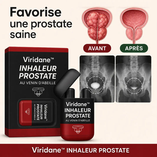 Viridane™ Inhaleur Prostate au Venin d’Abeille | Retrouvez une érection en 3 minutes !