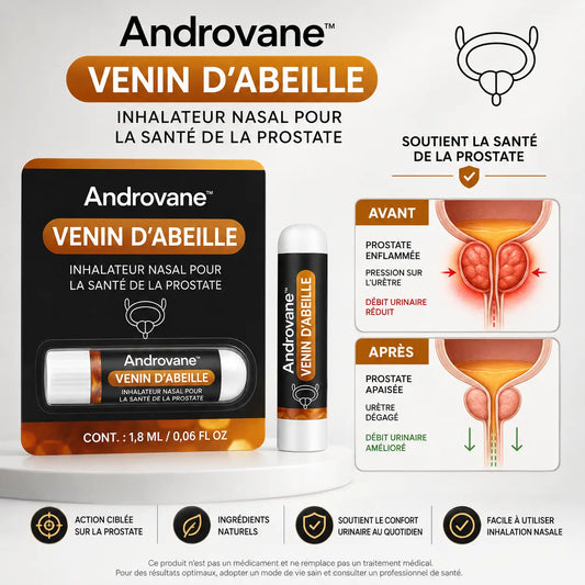 Androvane™ Inhalateur au Venin d’Abeille | Obtenez une érection dure comme l’acier en quelques minutes !