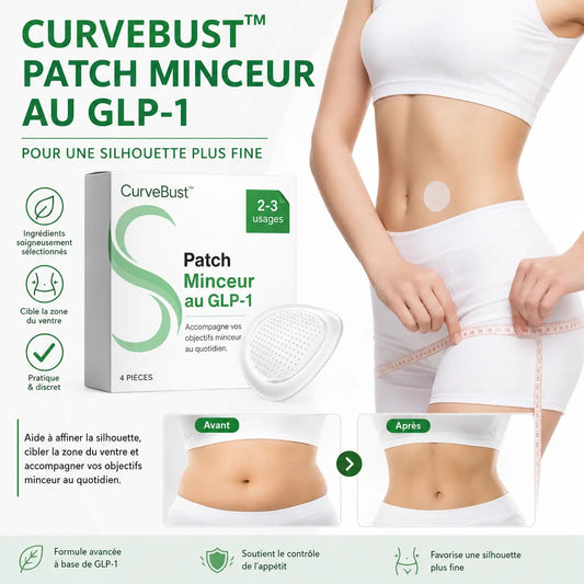 CurveBust™ Patch Minceur au GLP-1 | Perdez jusqu’à 4,3 kilos de graisse en 5 jours !
