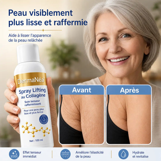 DermaNéa™ Spray Lifting au Collagène | Retendez une peau relâchée en 24 heures chrono !
