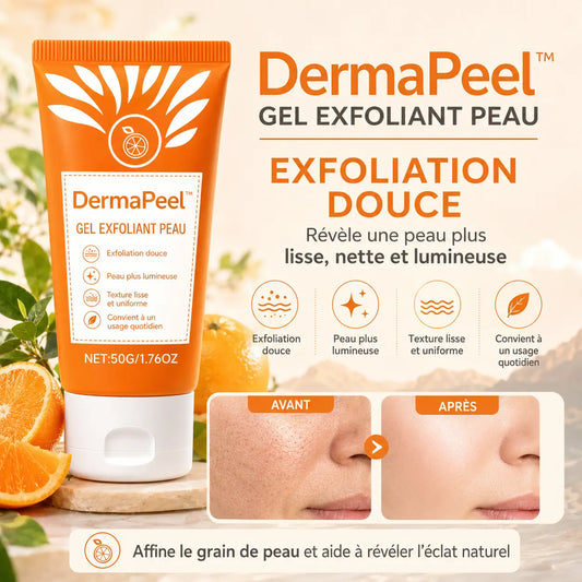 Claria™ Gel Exfoliant Enzymatique à l’Orange | Éliminez cellules mortes, taches et teint terne en 5 minutes !