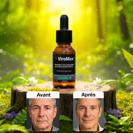 ViroMax™ Gouttes Ultra-Puissance au Ginseng Impérial | Élimine l’impuissance et restaure la confiance dès la première prise!