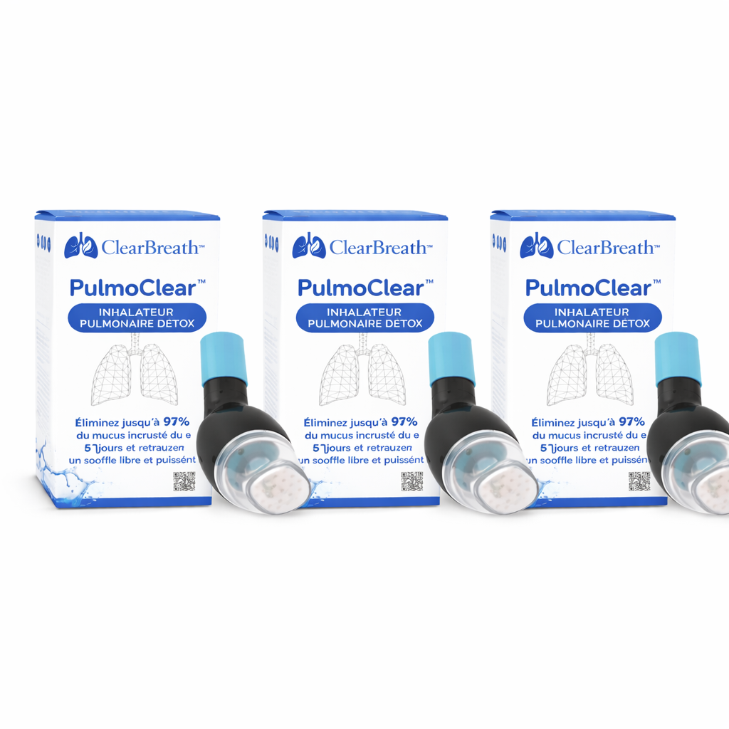 PulmoClear™ Inhalateur Pulmonaire Détox | Éliminez jusqu’à 97% du mucus incrusté en 5 jours et retrouvez un souffle libre et puissant !