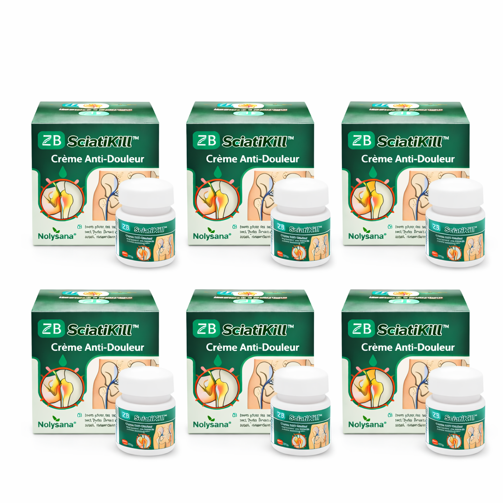 SciatiKill™ Crème Anti-Douleur | Stoppez la douleur sciatique en 3 jours et récupérez une mobilité sans souffrance !