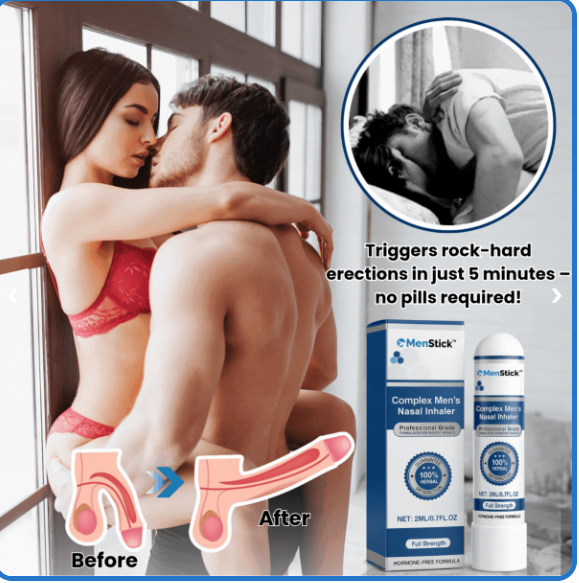 ErecPower™ Stick Topique | Déclenche une érection ultra-dure en 5 minutes chrono – sans comprimés!