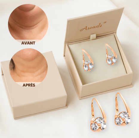 AuraDetox™ Boucles d’Oreilles Magnétiques Détox | Éliminent les toxines et brûlent les graisses 24h/24!