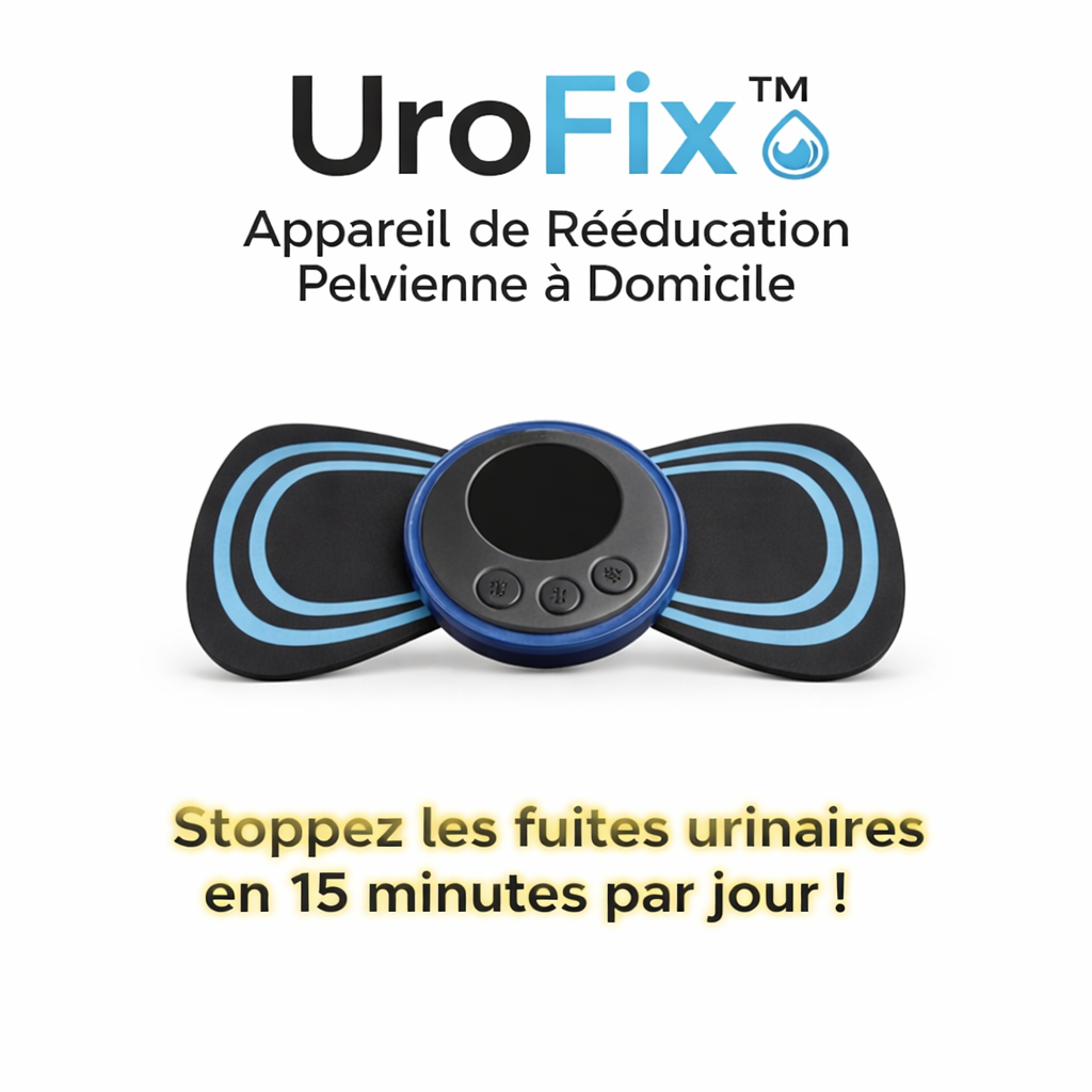 UroFix™ Appareil de Rééducation Pelvienne à Domicile | Stoppez les fuites urinaires en 15 minutes par jour !