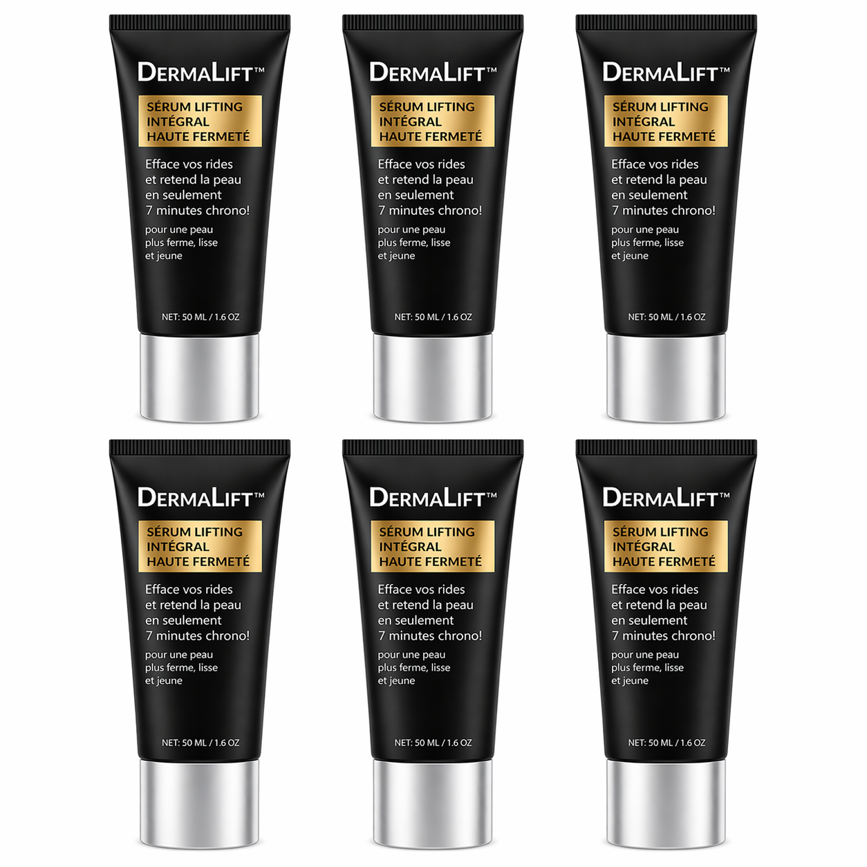 DermaLift™ Sérum Lifting Intégral Haute Fermeté | Efface vos rides et retend la peau en 7 minutes chrono !