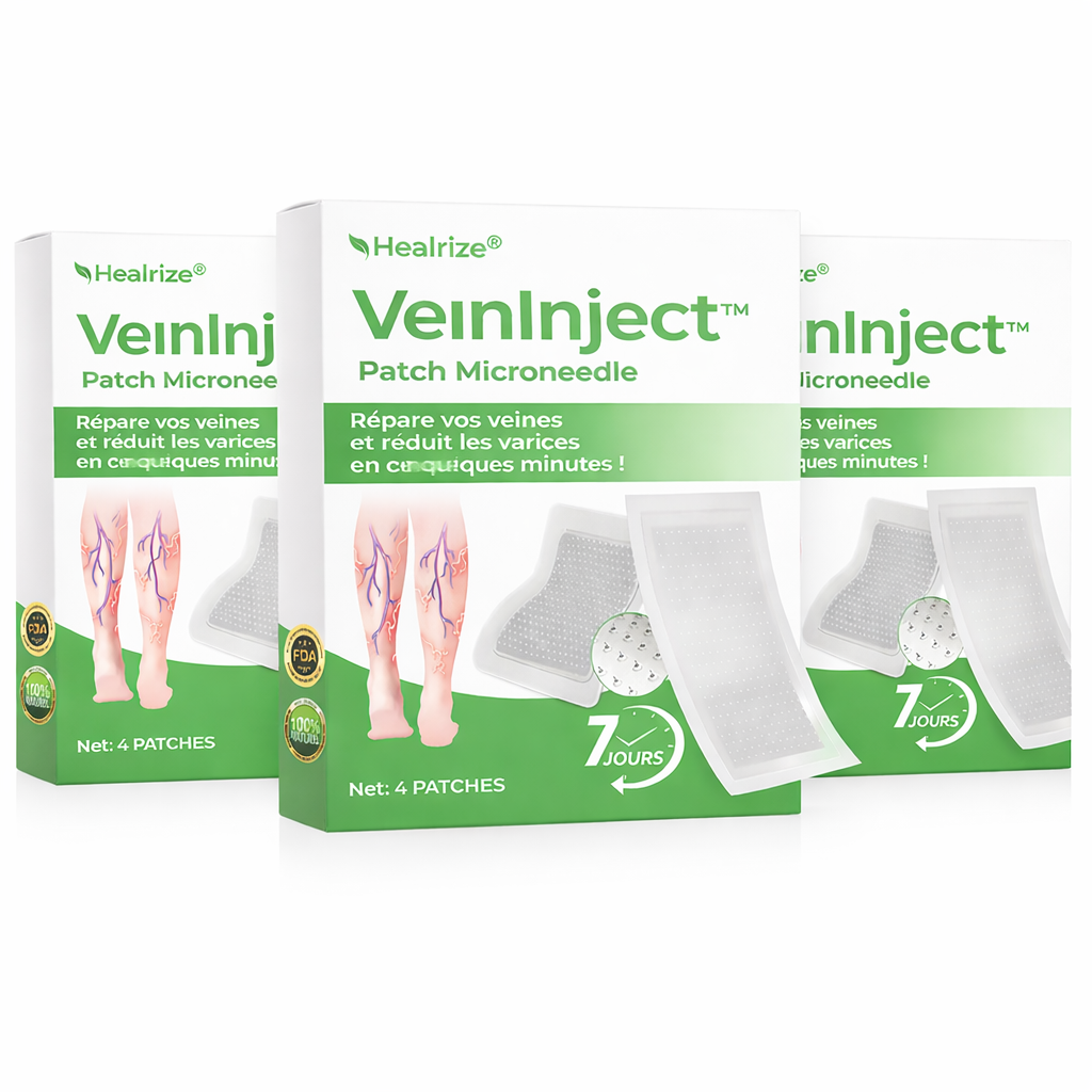 VeinInject™ Patch Microneedle | Répare vos veines et réduit les varices en quelques minutes !