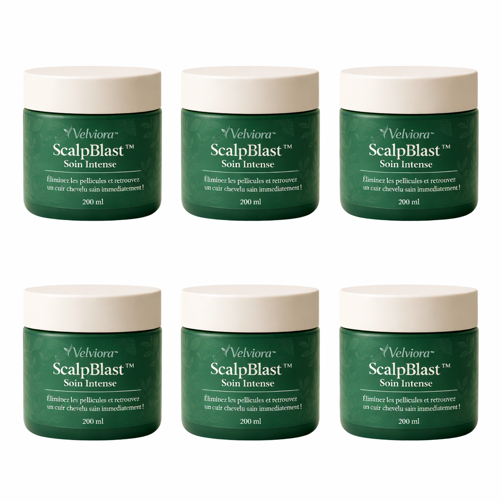 ScalpBlast™ Soin Intense | Éliminez les pellicules et retrouvez un cuir chevelu sain immédiatement !