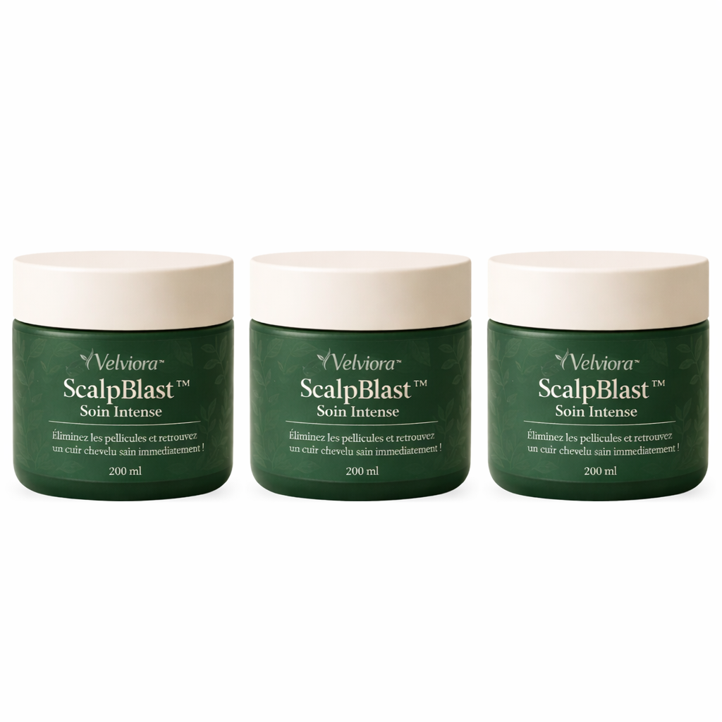 ScalpBlast™ Soin Intense | Éliminez les pellicules et retrouvez un cuir chevelu sain immédiatement !