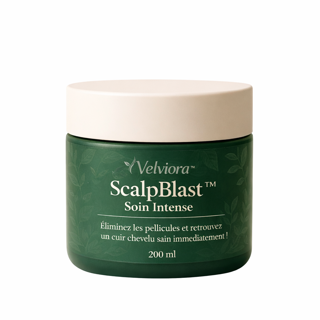 ScalpBlast™ Soin Intense | Éliminez les pellicules et retrouvez un cuir chevelu sain immédiatement !
