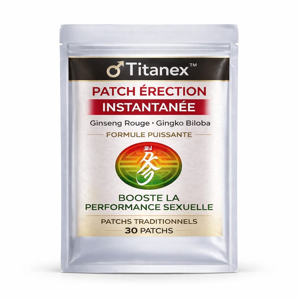 Titanex™ Patch Érection Instantanée | Déclenchez une érection dure comme l’acier en 3 minutes !