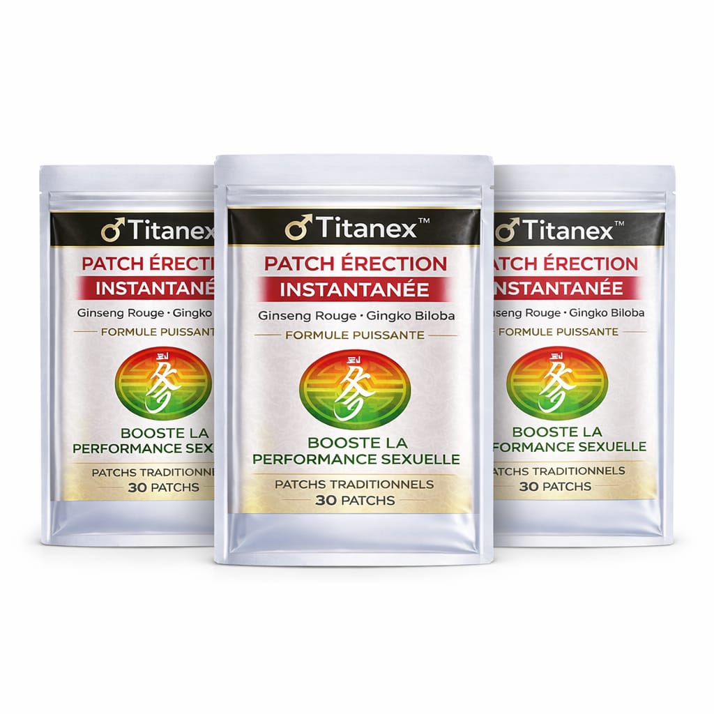 Titanex™ Patch Érection Instantanée | Déclenchez une érection dure comme l’acier en 3 minutes !