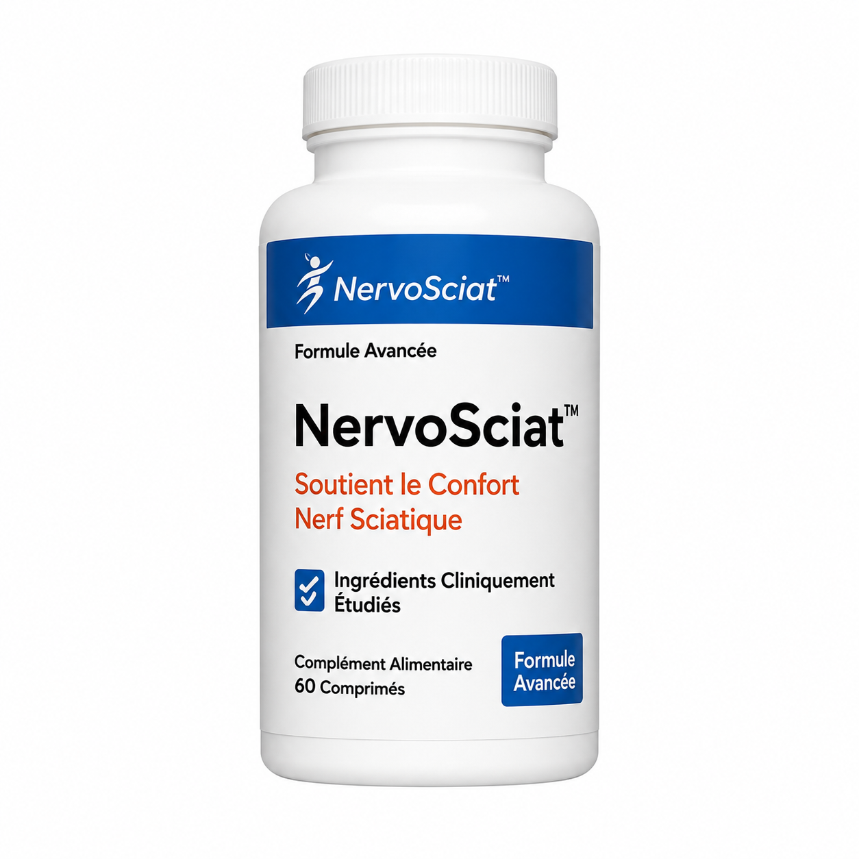 NervoSciat™ Comprimés Anti-Douleur Sciatique | Arrêtez la douleur brûlante de la sciatique en seulement 7 jours !