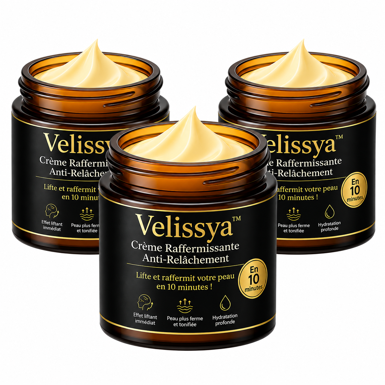 Velissya™ Crème Raffermissante Anti-Relâchement | Lifte et raffermit votre peau en 10 minutes !