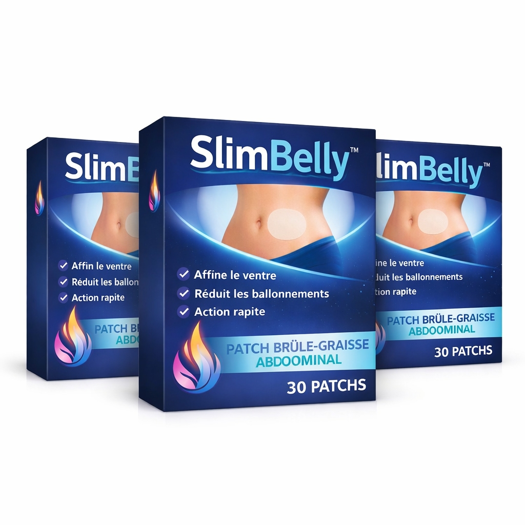 SlimBelly™ Patch Brûle-Graisse Abdominal | Faites fondre jusqu’à 3,2 kg de graisse en seulement 5 jours !