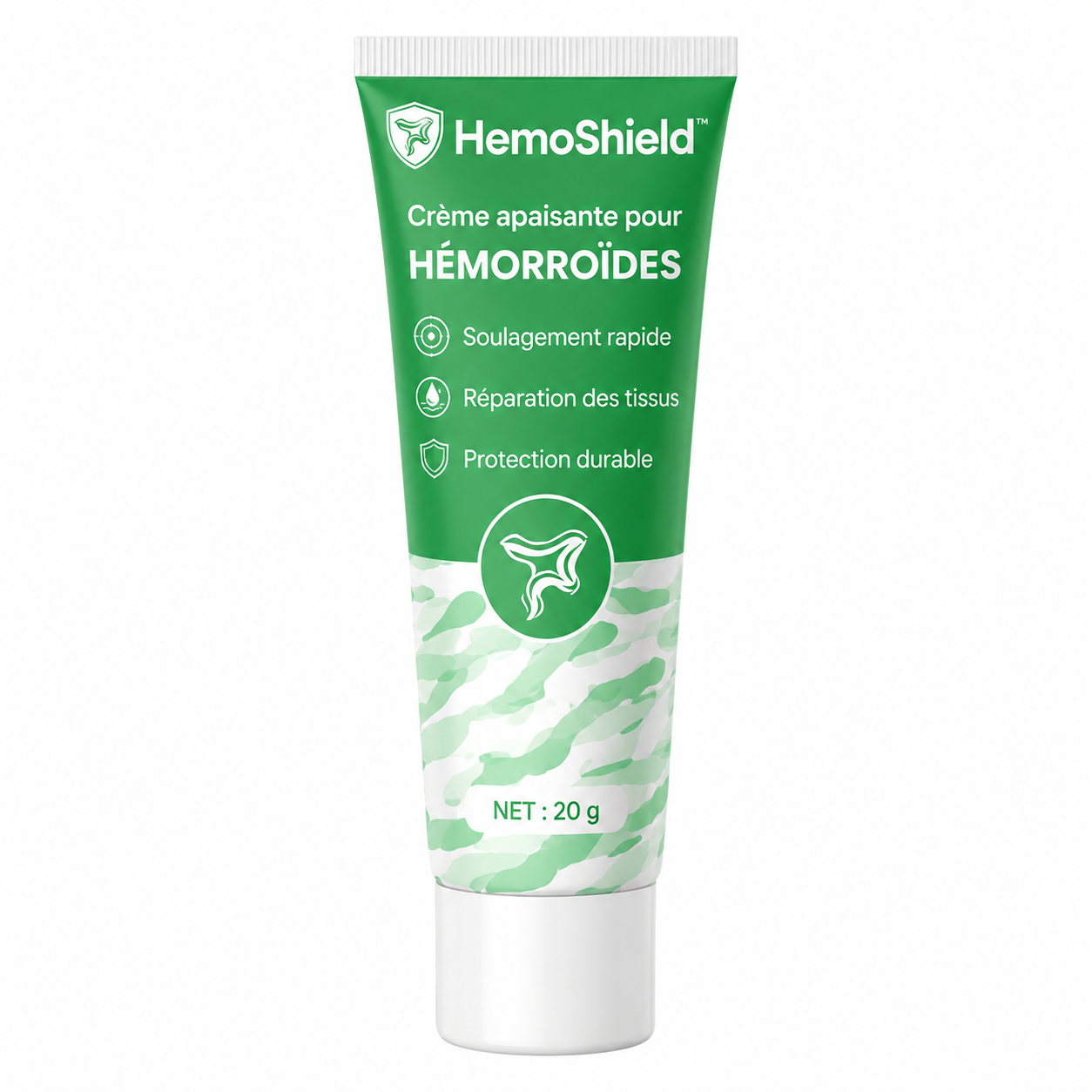 HemoShield™ Crème Hémorroïdes | Élimine 99 % de la douleur hémorroïdaire dès la première utilisation !