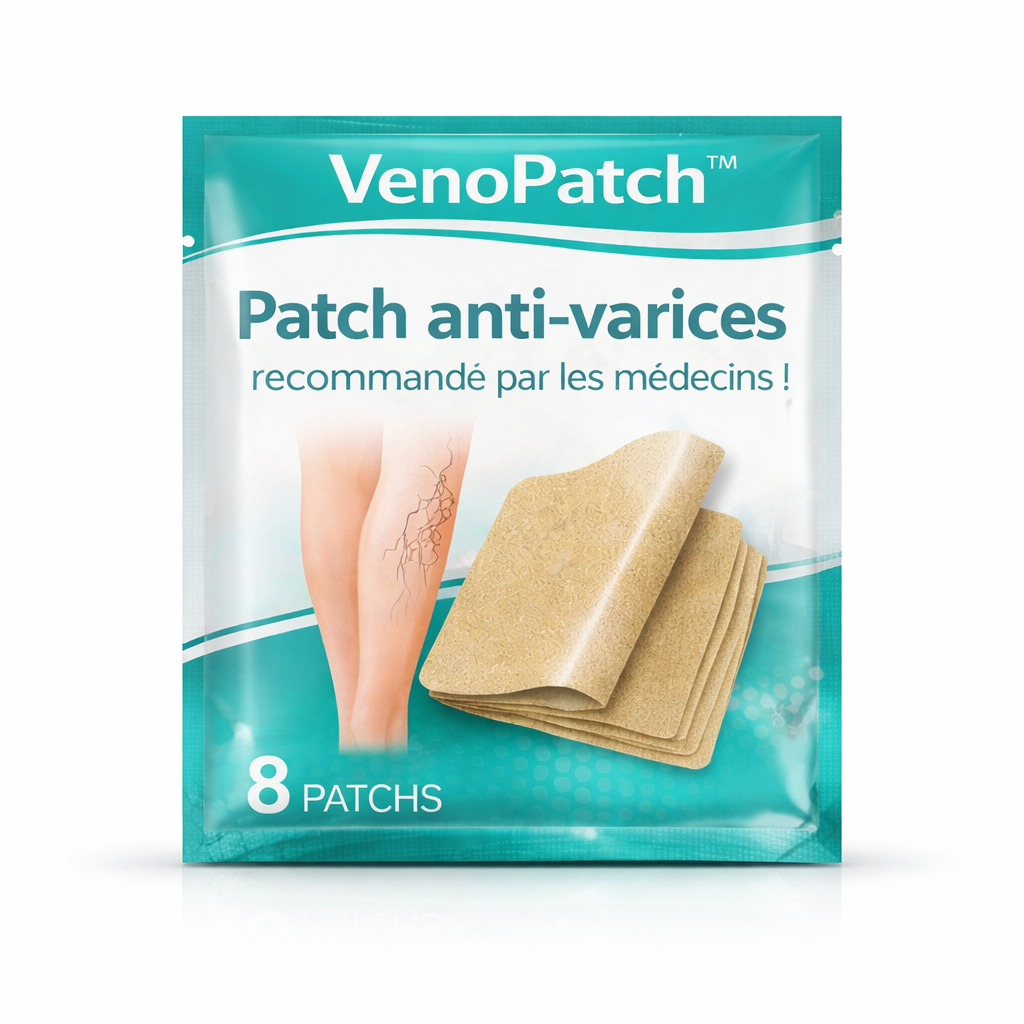 VenoPatch™ Patch Anti-Varices | Faites disparaître varices et douleurs de jambes en 3 minutes !