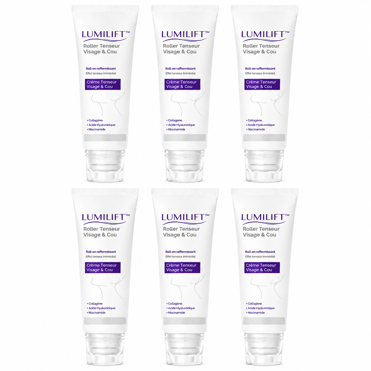 LumiLift™ Roller Tenseur Visage & Cou | Efface vos rides et lifte votre peau en 3 minutes chrono !