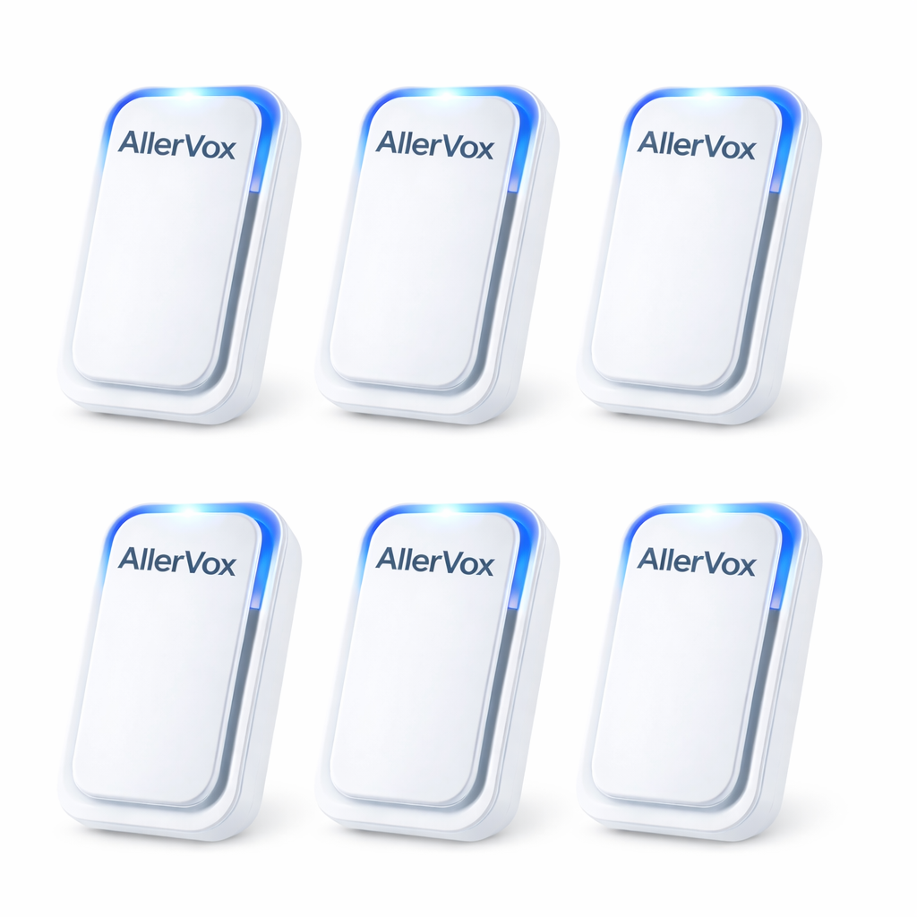 AllerVox™ Purificateur Prise Murale | Éliminez 99% des acariens et allergènes dès le premier jour !