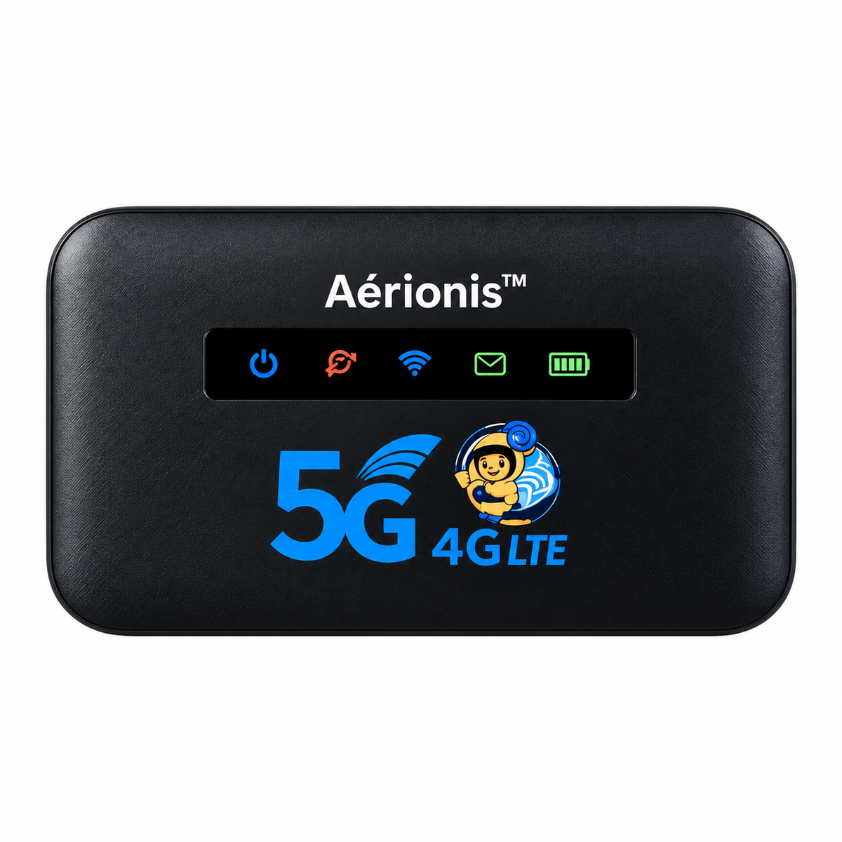 Aérionis™ Routeur Wi-Fi Mondial | Débloquez un internet ultra-rapide dans plus de 150 pays en moins de 5 secondes !