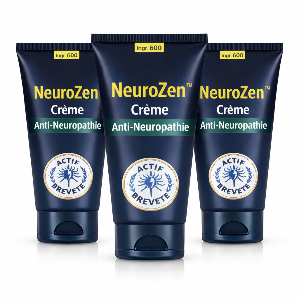 NeuroZen™ Crème Anti-Neuropathie | Éliminez engourdissements et brûlures nerveuses dès la première application !