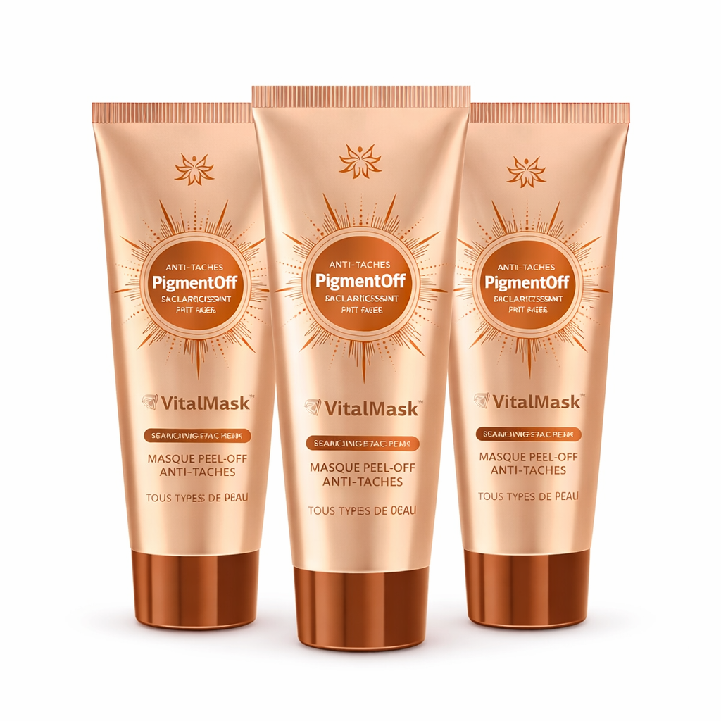 PigmentOff™ Masque Peel-Off Anti-Taches | Efface taches brunes et pigmentation en 7 jours !