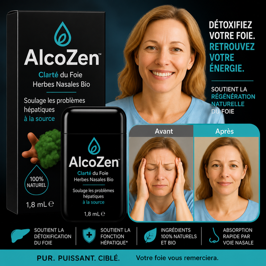 AlcoZen™ Inhalateur nasal contre l’envie d’alcool | Reprends le contrôle en 5 jours !