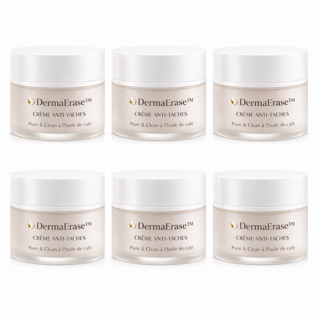 DermaErase™ Crème Anti-Taches | Effacez les taches qui vieillissent votre visage en 72h et retrouvez une peau visiblement plus jeune !