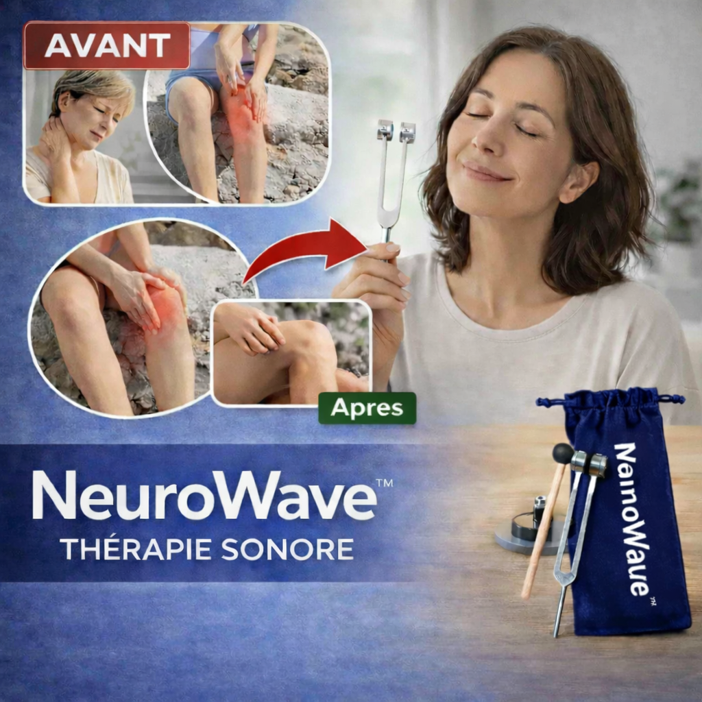 NeuroWave™ Thérapie Sonore | Éliminez jusqu’à 92 % de la douleur en 5 minutes sans médicaments !