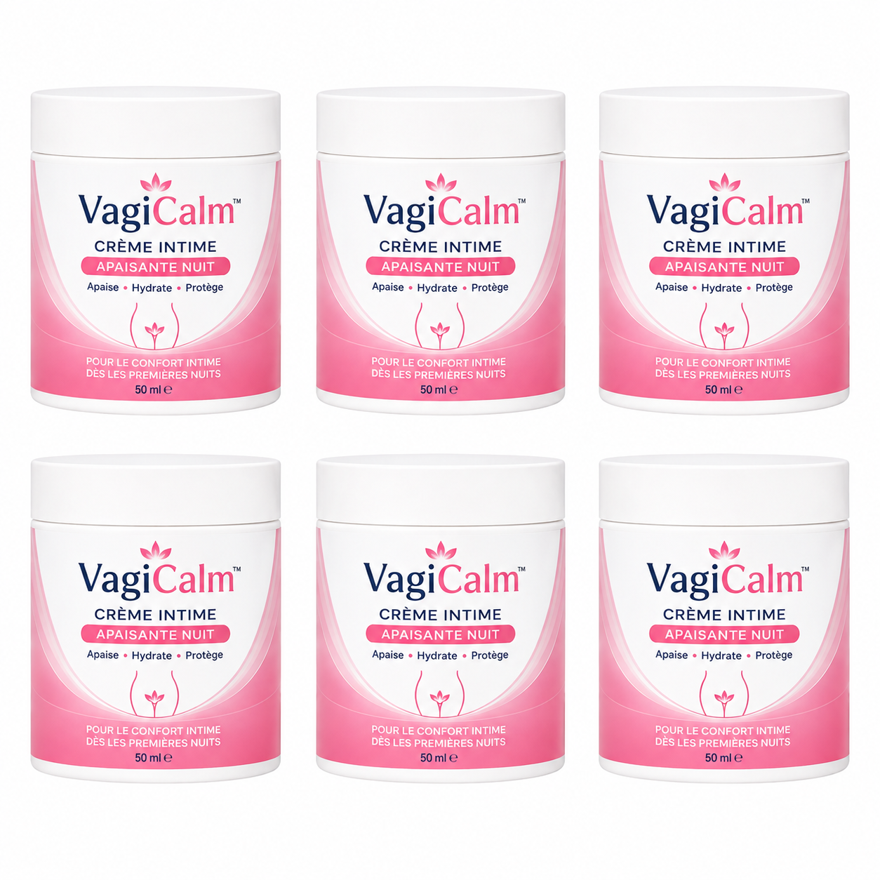 VagiCalm™ Crème Intime Apaisante Nuit | Calmez démangeaisons, brûlures et irritations dès les premières nuits !