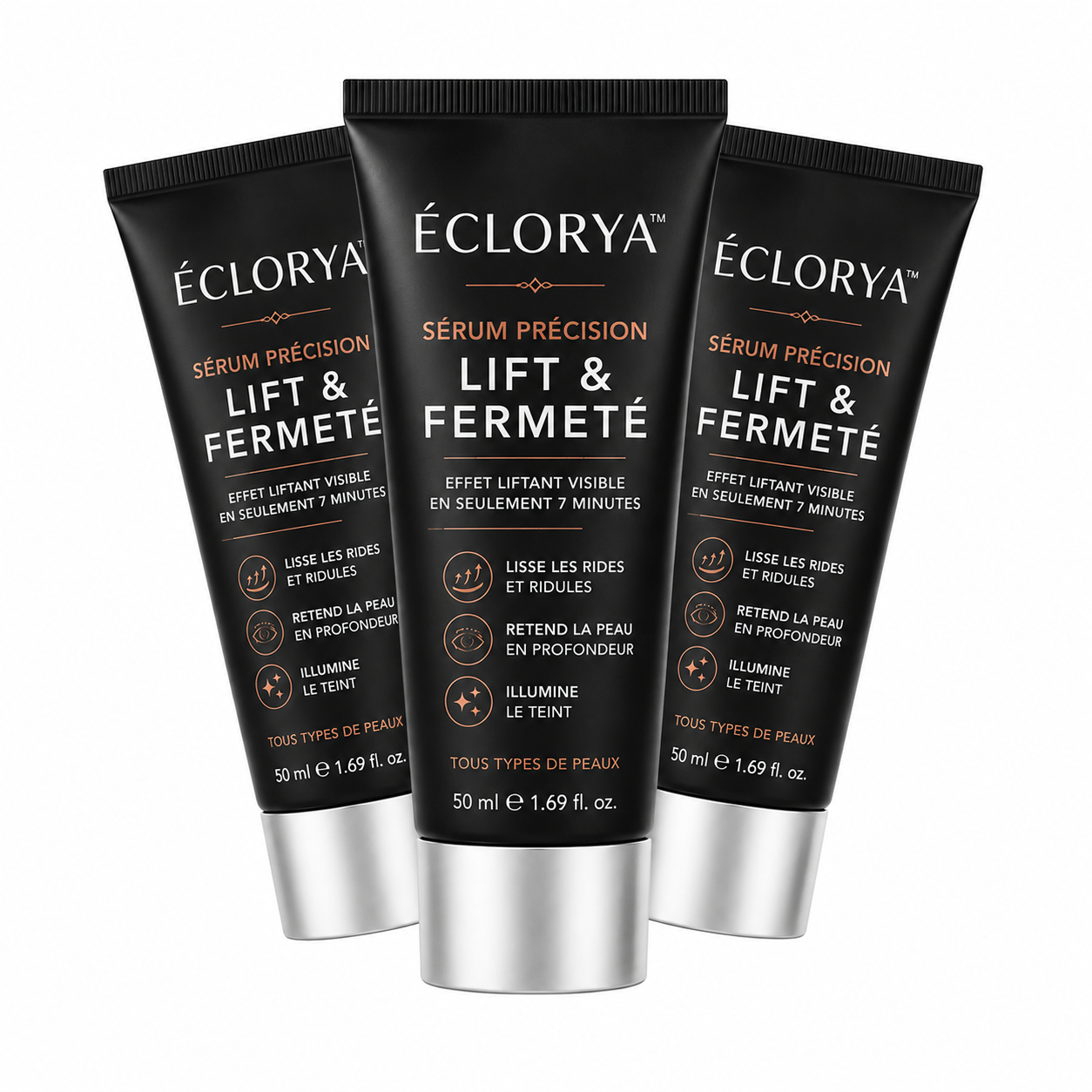 Éclorya™ Sérum Précision Lift & Fermeté | Efface vos rides et retend la peau en 7 minutes!