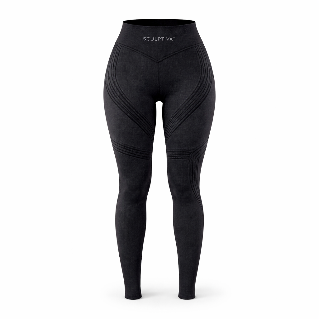 Sculptiva™ Legging 3D Gainant Sculptant | Lisse la cellulite et sculpte vos courbes instantanément !