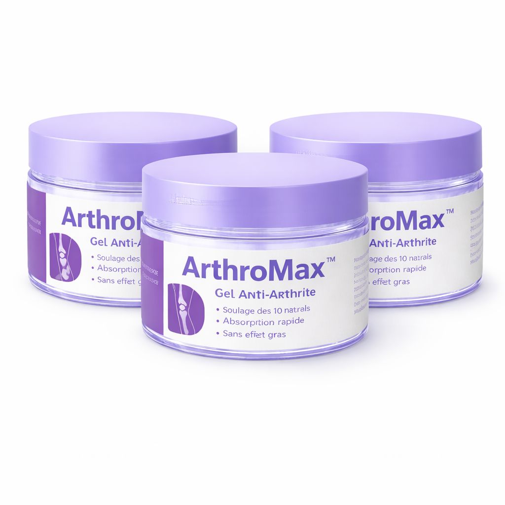 ArthroMax™ Gel Anti-Arthrite | Éliminez jusqu’à 96 % des douleurs articulaires en seulement 10 minutes !