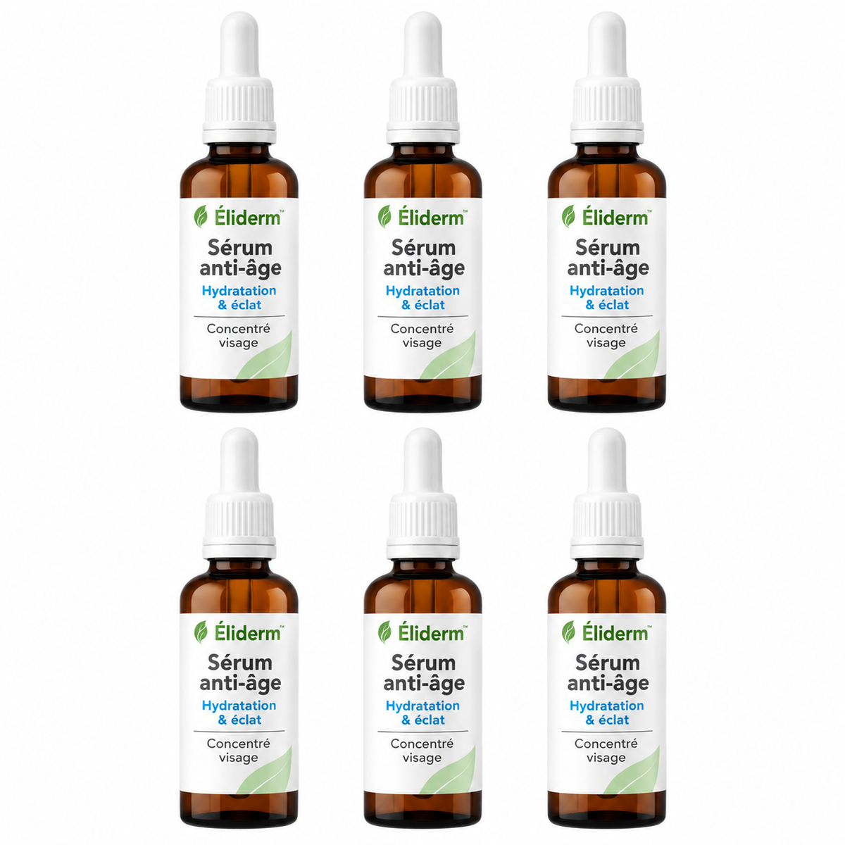 Éliderm™ Sérum Botox Anti-Âge Ultra-Puissant | Lisse 98 % des rides en 15h – Sans piqûre, sans chirurgie !